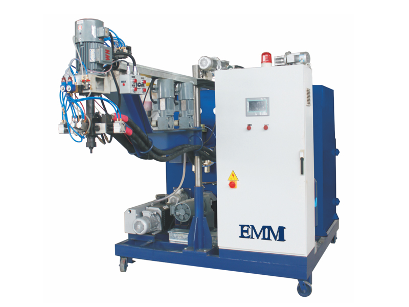 EMM106 pu elastomerazko galdaketa makina poliuretanozko gurpilentzat